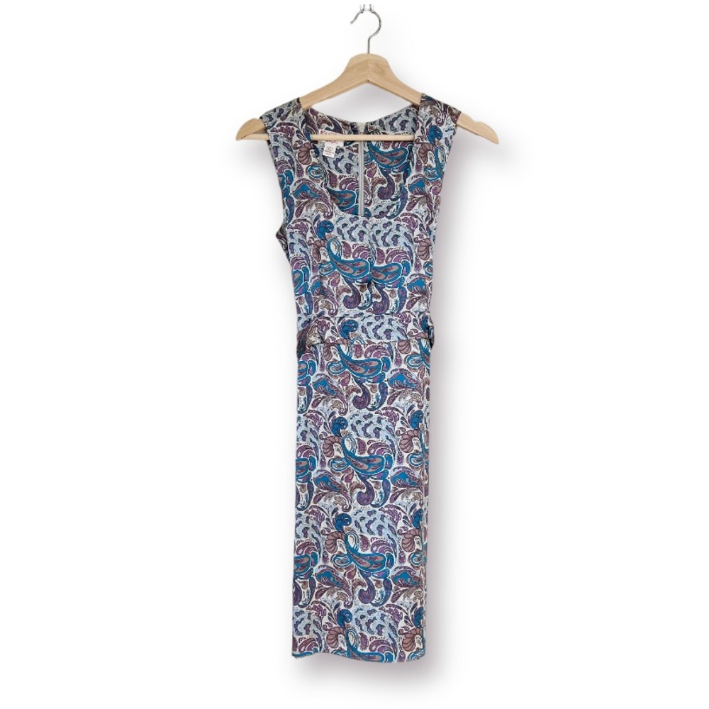Original Penguin By Munsingwear Silk Blend Paisley Dress 4 View 3